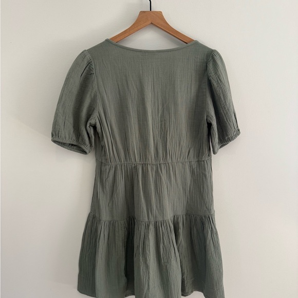 Gap Factory Gauze Puff Sleeve Mini‎ Dress XS - Picture 9 of 11